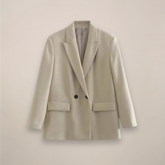 Oversized Herrenblazer - Langer Wintermantel Smarter Style - IdealeKleiden