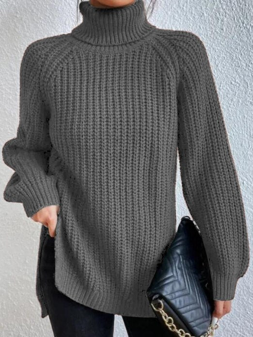 Damen Rollkragenpullover Weich & Warm