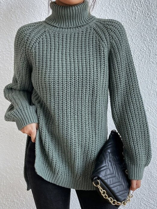 Damen Rollkragenpullover Weich &amp; Warm