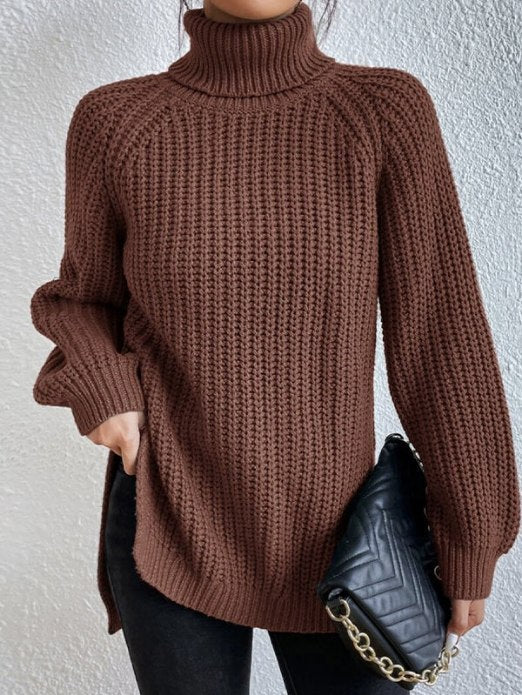 Damen Rollkragenpullover Weich & Warm