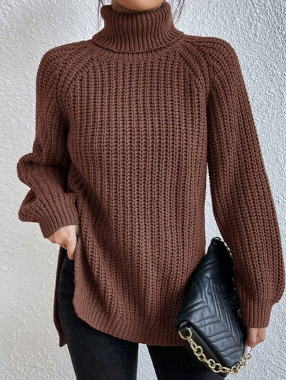 Damen Rollkragenpullover Weich & Warm