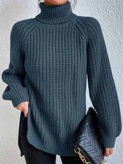 Damen Rollkragenpullover Weich & Warm