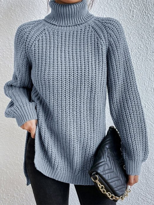 Damen Rollkragenpullover Weich & Warm
