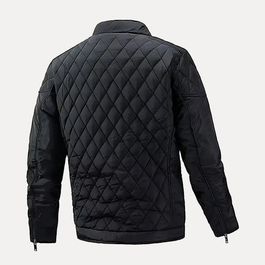 Elegante Damenjacke Klassisch Gesteppt - IdealeKleiden