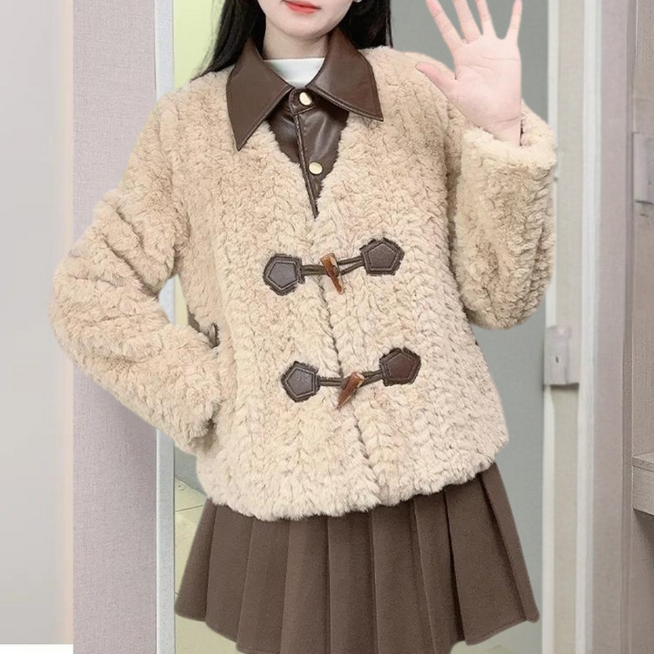 Eleganter Damen Wintermantel Modern Style