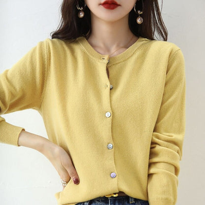 Strickjacke Damen Modern Elegant