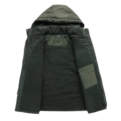 Herren Winterjacke Warm Isoliert Modern - IdealeKleiden