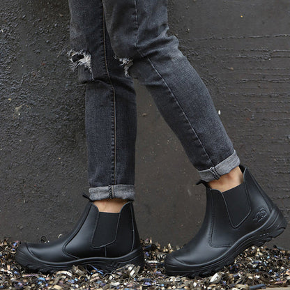 Herren Chelsea Stiefel Wasserdicht Rutschfest - IdealeKleiden