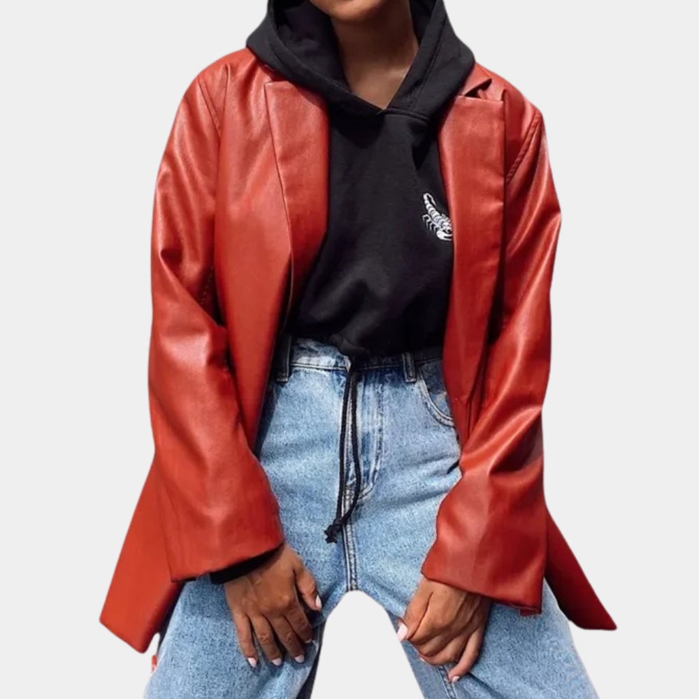 Mode Herbstjacke Damen Elegant