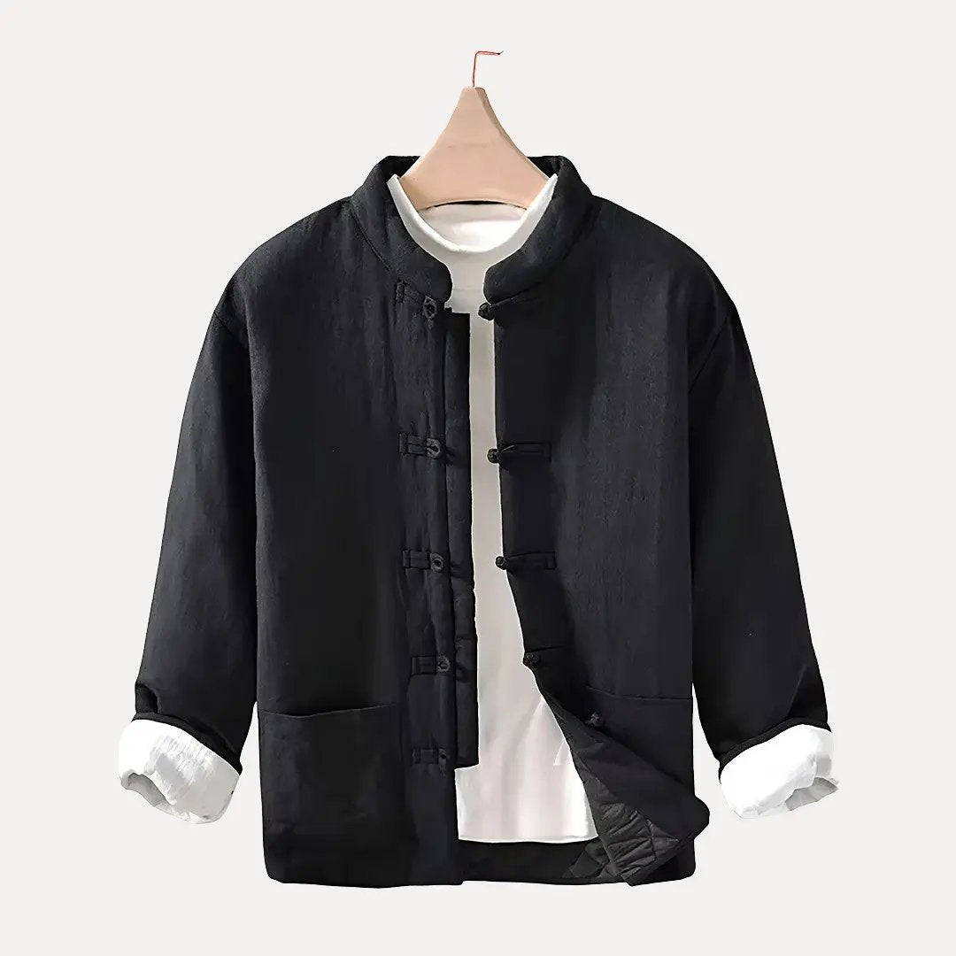 asiatische Gepolsterte Jacke Traditionell