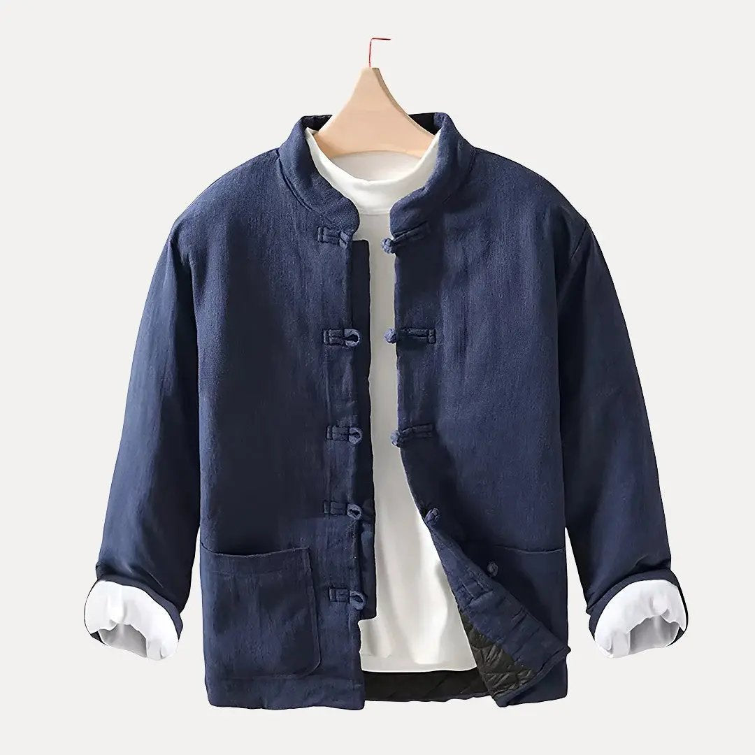 asiatische Gepolsterte Jacke Traditionell
