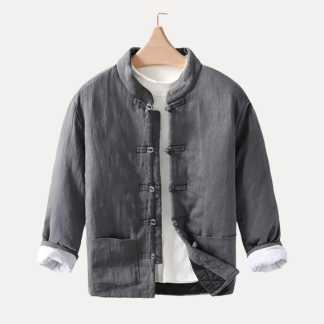 asiatische Gepolsterte Jacke Traditionell
