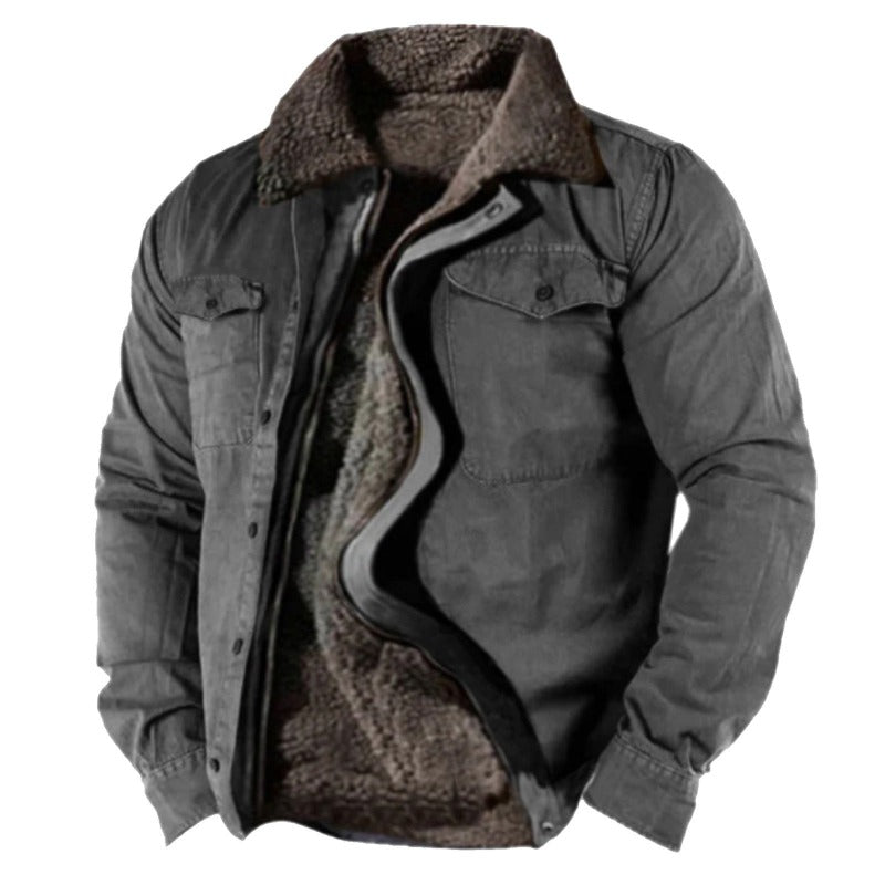Warmes Wintermantel Design Herren