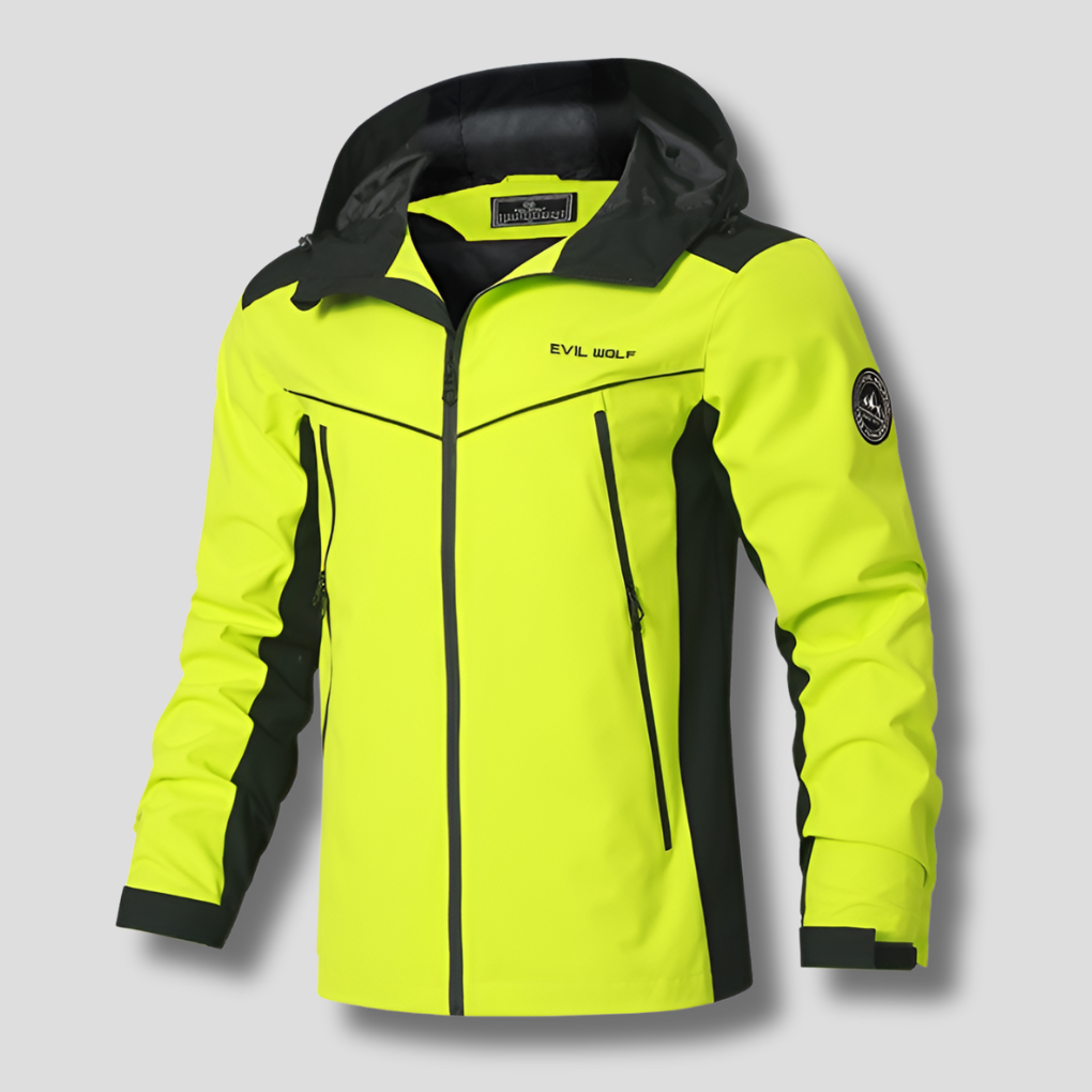 Warme Skijacke Winter Waterproof Kapuze