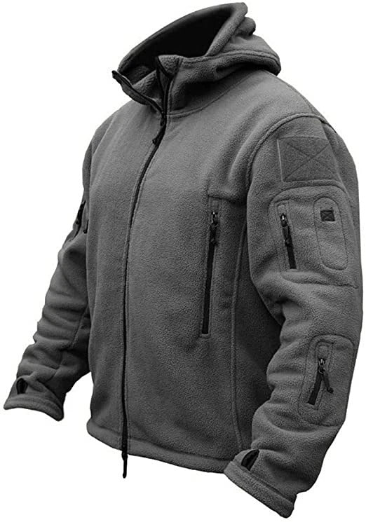 Herren Fleecejacke Warm Vollreißverschluss