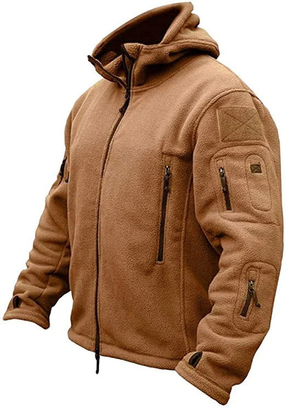 Herren Fleecejacke Warm Vollreißverschluss