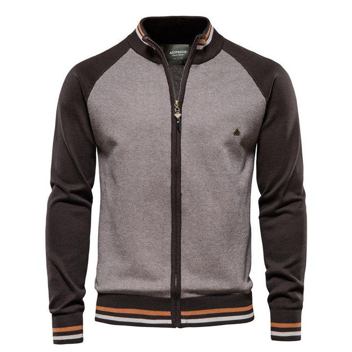 Herren Cardigan Modern Strick Design