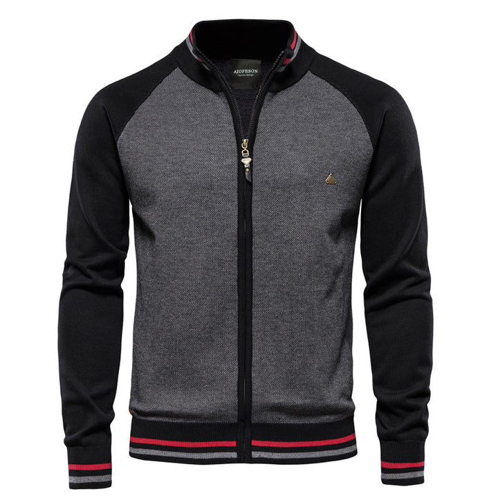 Herren Cardigan Modern Strick Design