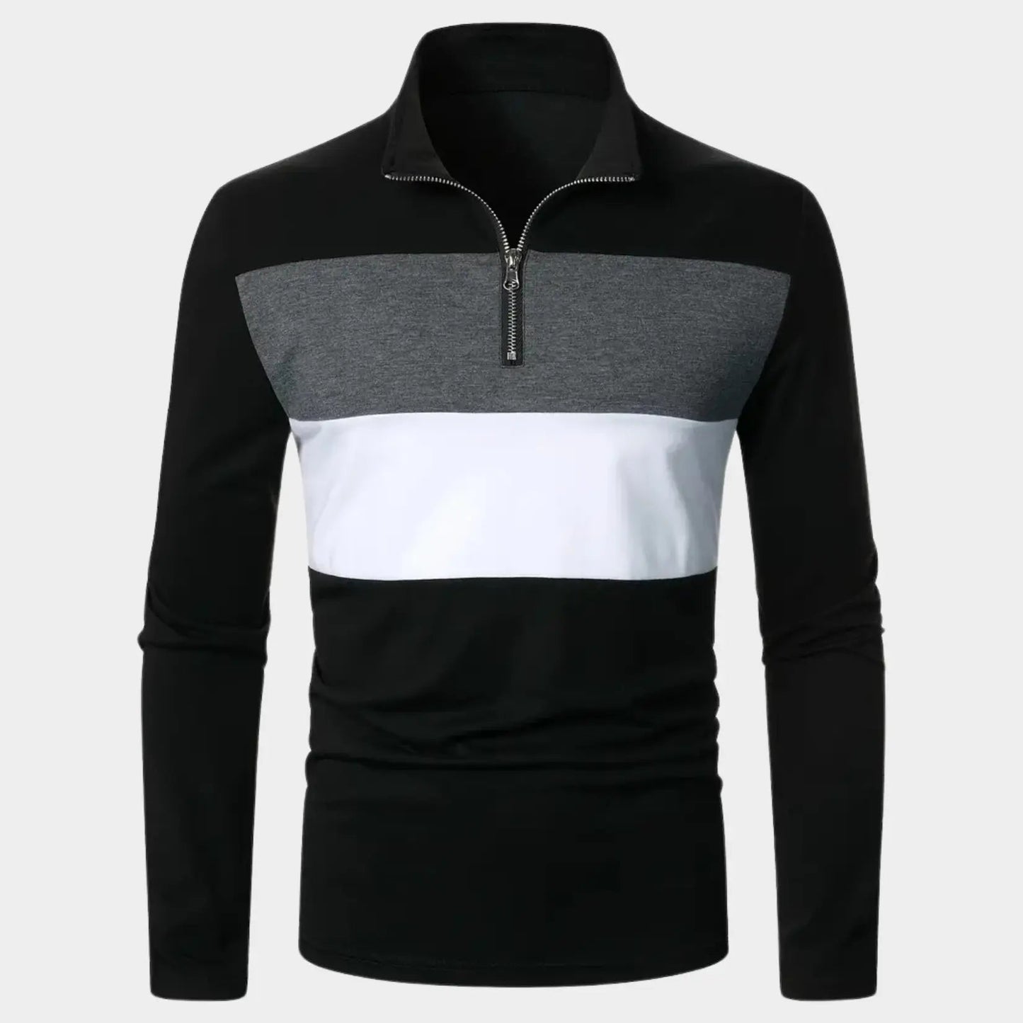 Praktischer Halb-Zip Pullover Damen