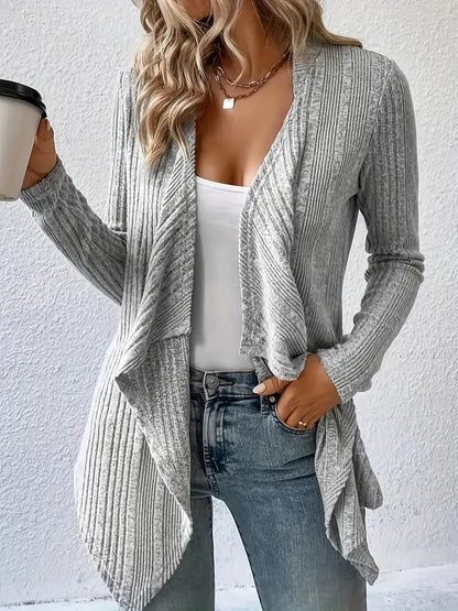 Damen Strickpullover Langärmlig Elegant