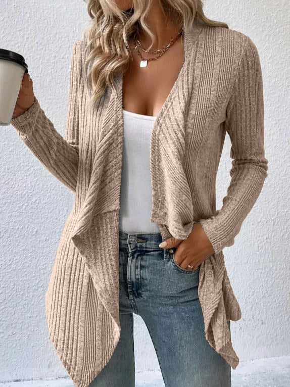 Damen Strickpullover Langärmlig Elegant