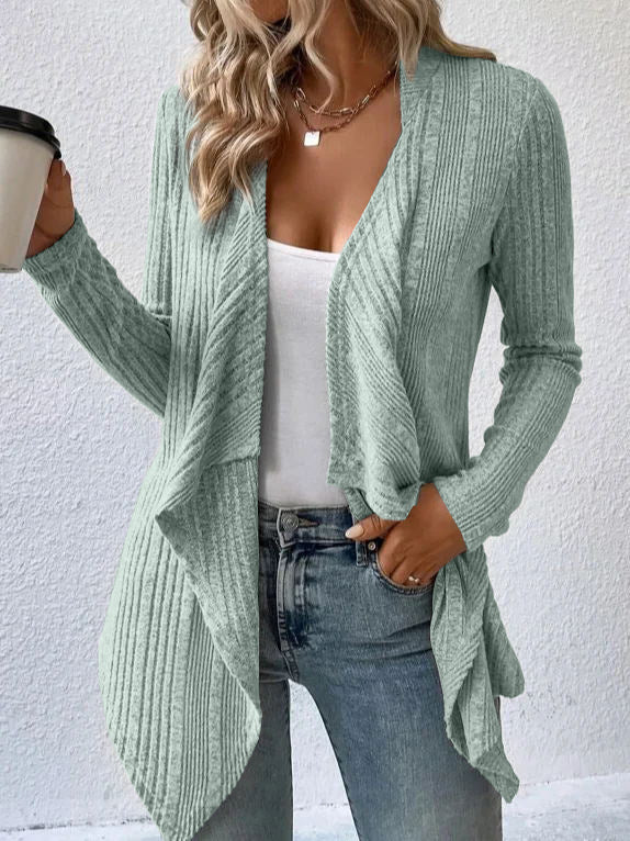 Damen Strickpullover Langärmlig Elegant