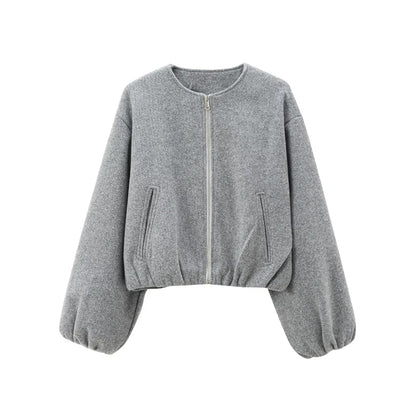 Damen Bomberjacke Stretch Modern Design
