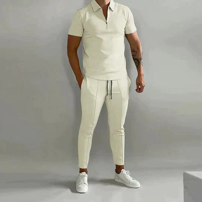Herren Poloshirt Kurzarm Set Modern