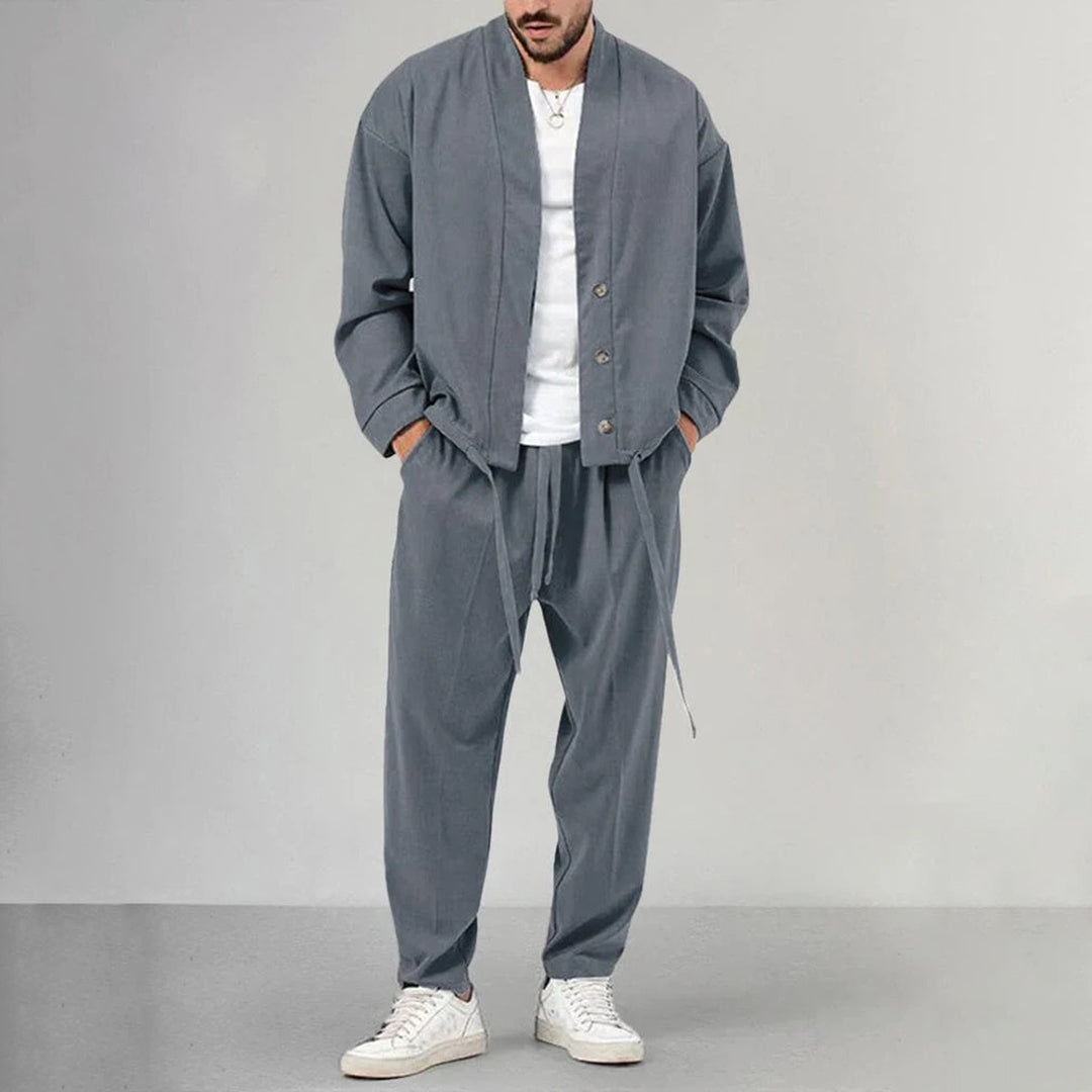 Männer Sport-Outfit Zweiteiler Set