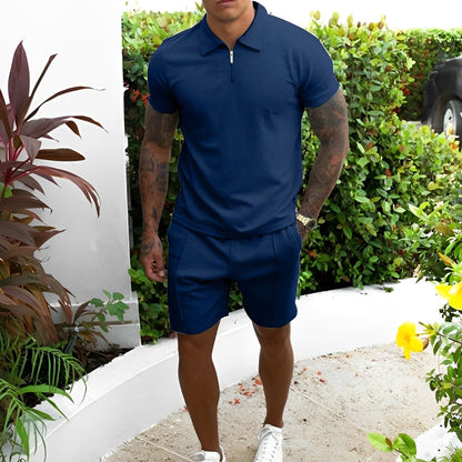 Sommer Set Männer: T-Shirt und Shorts Komfort