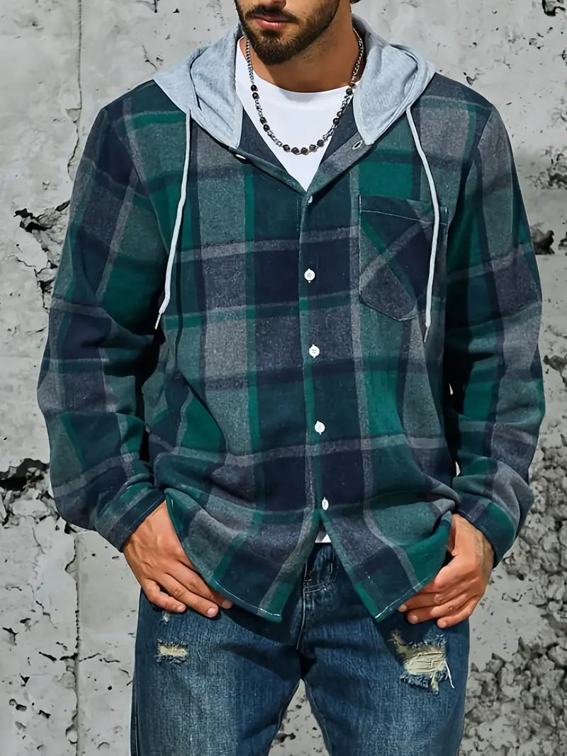 Stylischer Karierter Pullover für Herren - IdealeKleiden