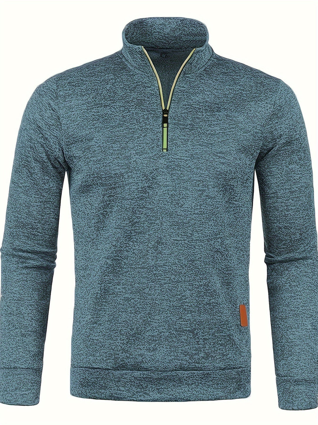 Herren Pullover Warm Reißverschluss Winter