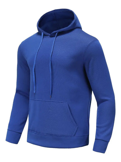 Herren Pullover Kapuze Modern Kordelzug