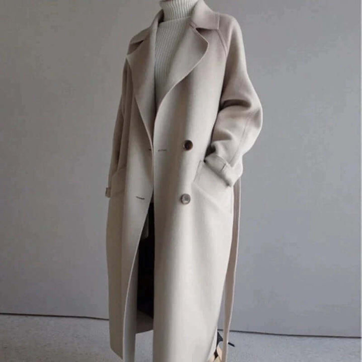 Damen Oversized Wintermantel Elegant