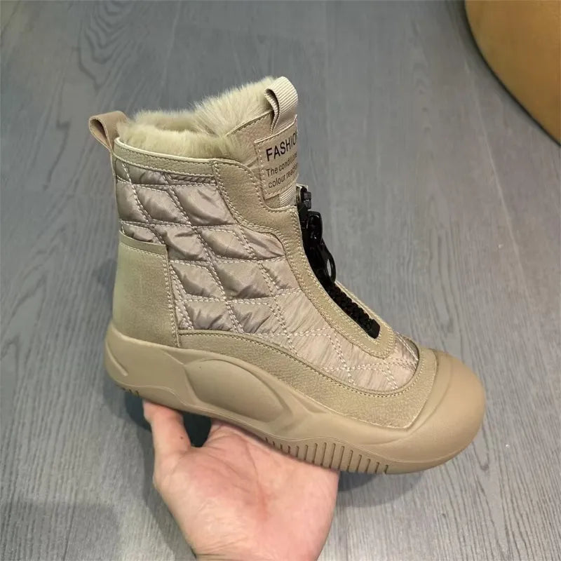 Wasserdichte Schneestiefel Winterstiefel Warm