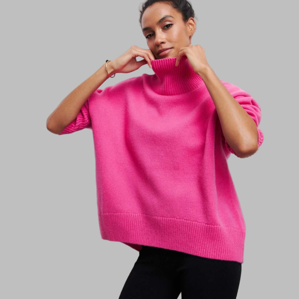 Damen Oversized Pullover Herbst Modell
