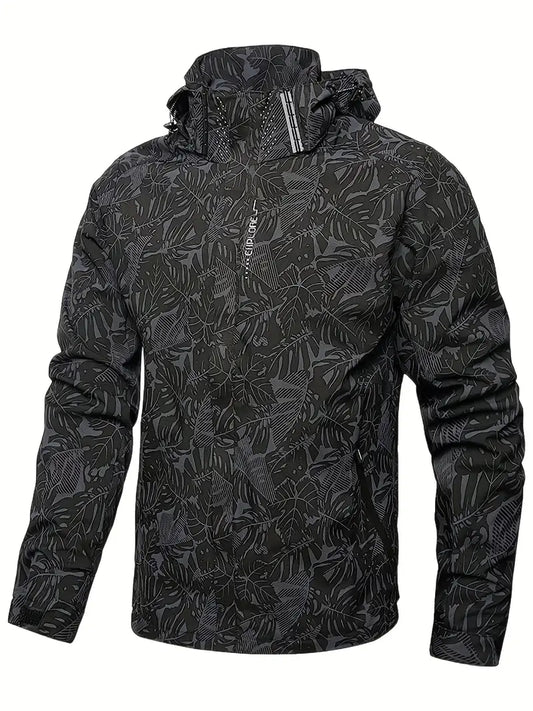 Wasserdichte Herrenjacke Outdoor Funktion - IdealeKleiden