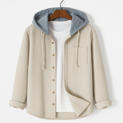 Corduroy Hoodie Bequem Warm