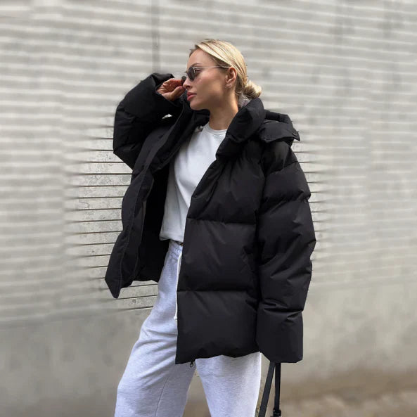 Elegante Winterjacke Damen Warm und Klassisch