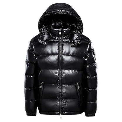Herren Daunenjacke Slim Fit Winter