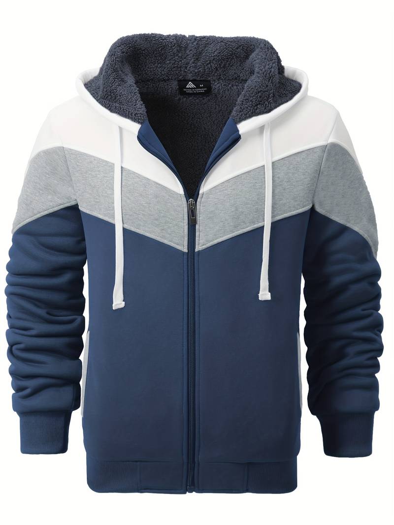 Herren Langarmjacke 3-Farben Trendy