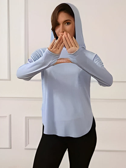 Frauen Sonnenschutz Hoodie Leicht