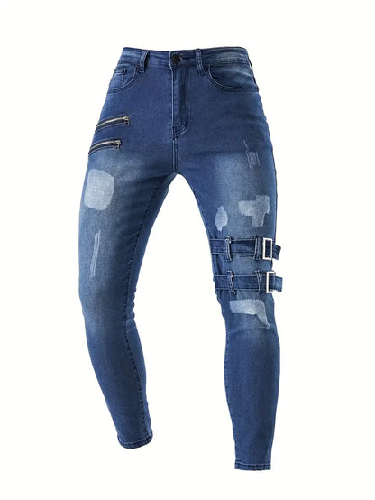 Männer Bikerjeans Cool Relaxed Fit