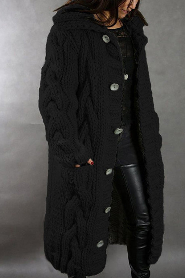 Große Größe Strickjacke Damen Pullover