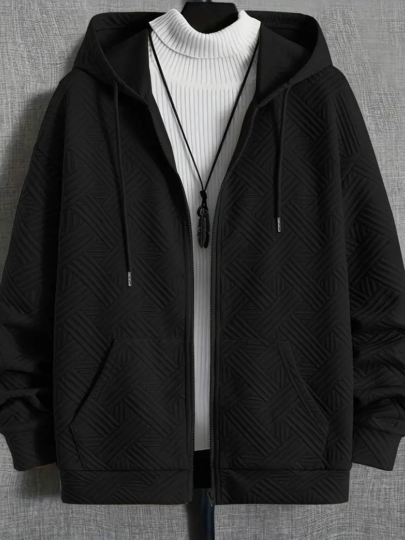 Winter-Hoodie Herren Warm Fleece