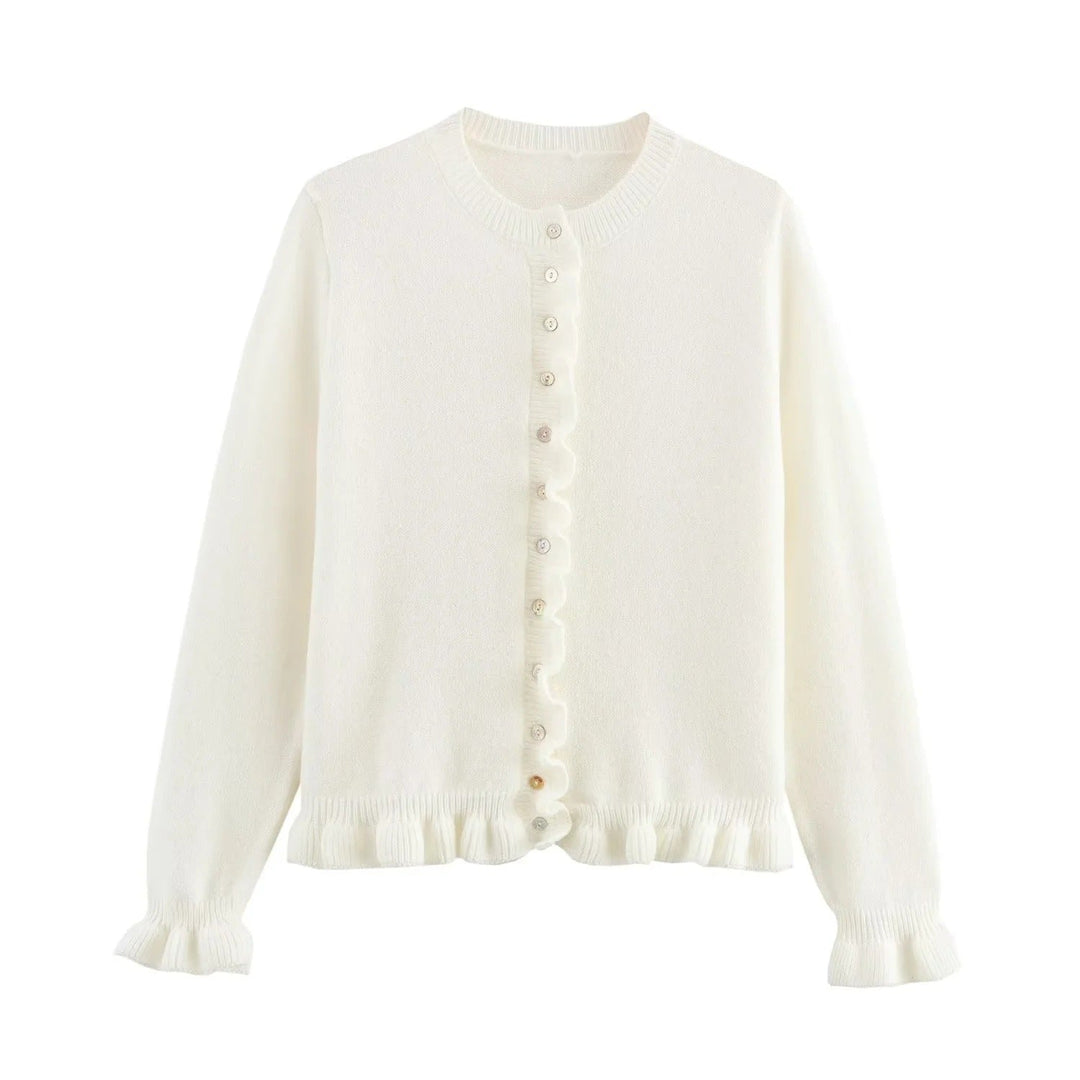 Damen Cardigan Schick Knöpfe