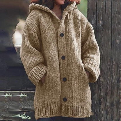 Damen Strickjacke Weich und Warm