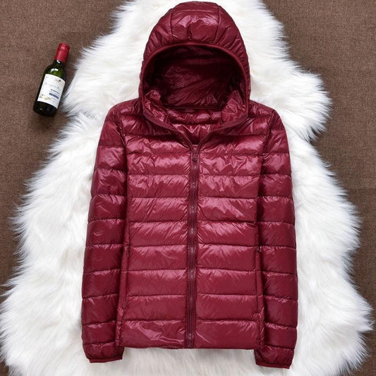 Wetterfeste Winterjacke Damen Daunen - IdealeKleiden