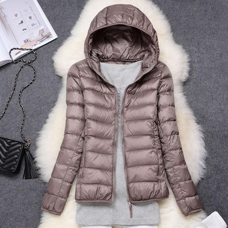 Wetterfeste Winterjacke Damen Daunen
