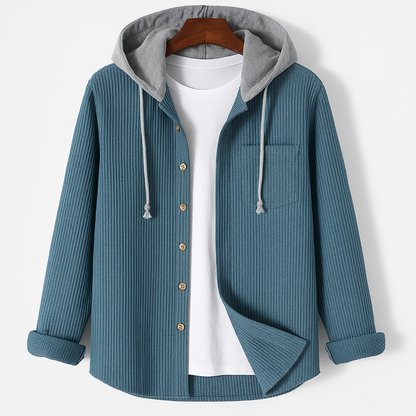 Corduroy Hoodie Bequem Warm